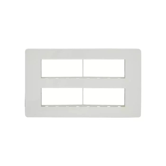 L&T (Lauritz Knudsen) Engem Cover Plates With Grid Frame