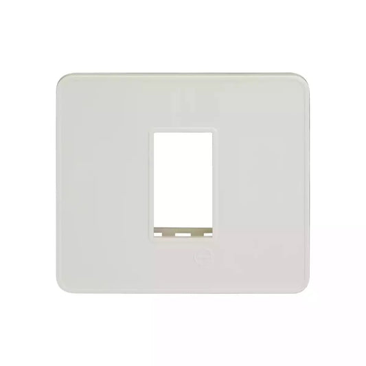 L&T (Lauritz Knudsen) Engem Cover Plates With Grid Frame