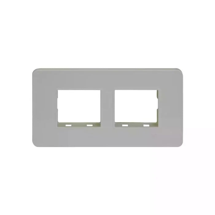 L&T (Lauritz Knudsen) Engem Cover Plates With Grid Frame