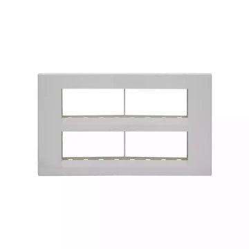 L&T (Lauritz Knudsen)  Englaze Cover Plates with Grid Frames
