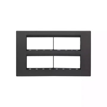 L&T (Lauritz Knudsen)  Englaze Cover Plates with Grid Frames