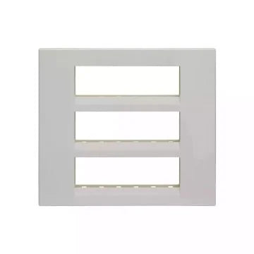 L&T (Lauritz Knudsen)  Englaze Cover Plates with Grid Frames