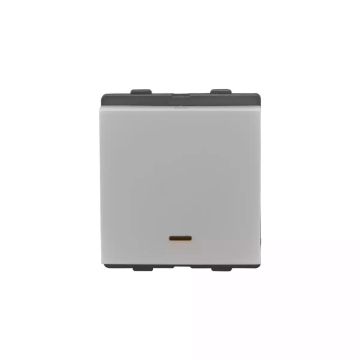 L&T (Lauritz Knudsen) Englaze SOFT FEEL SWITCHES - 1 MODULE WITH ISI