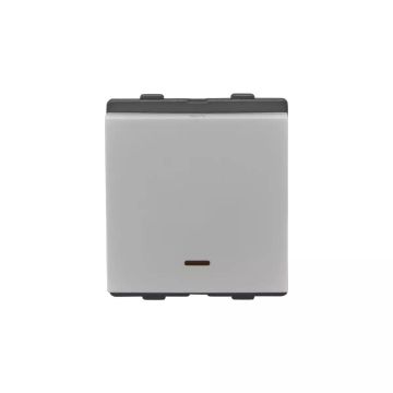 L&T (Lauritz Knudsen) Englaze SOFT FEEL SWITCHES - 1 MODULE WITH ISI