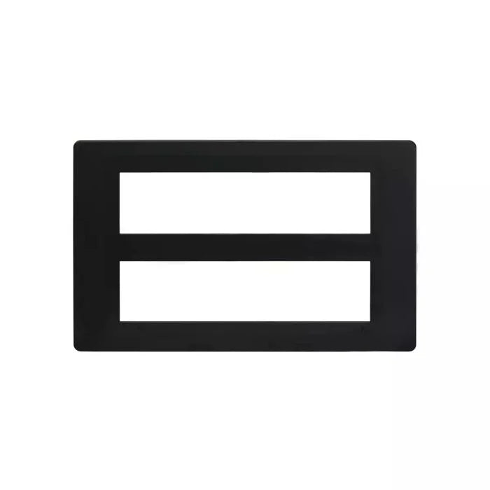 L&T (Lauritz Knudsen)  Entice Cover Plates without Grid Frames- Vivid Shades