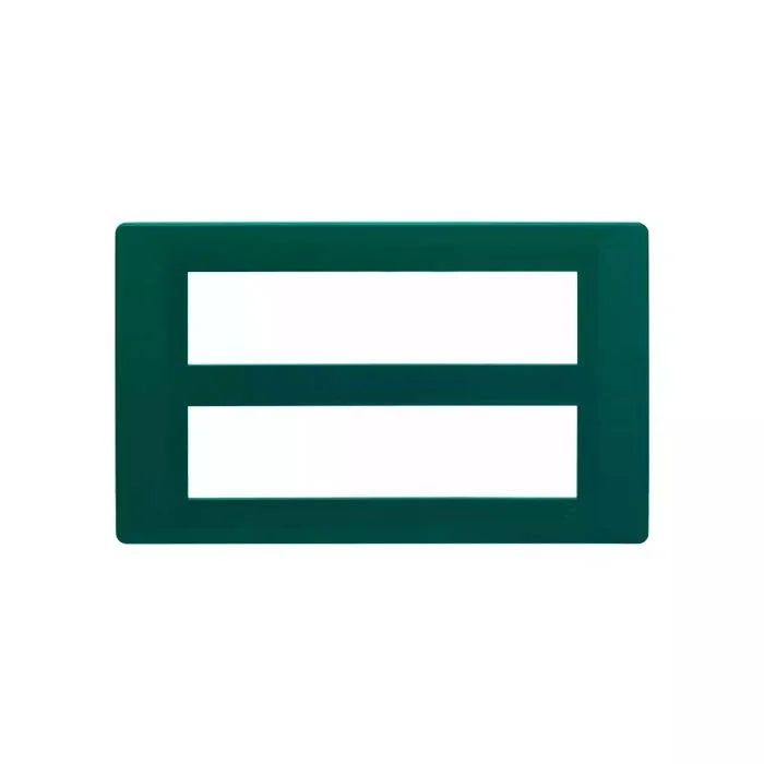 L&T (Lauritz Knudsen)  Entice Cover Plates without Grid Frames- Vivid Shades