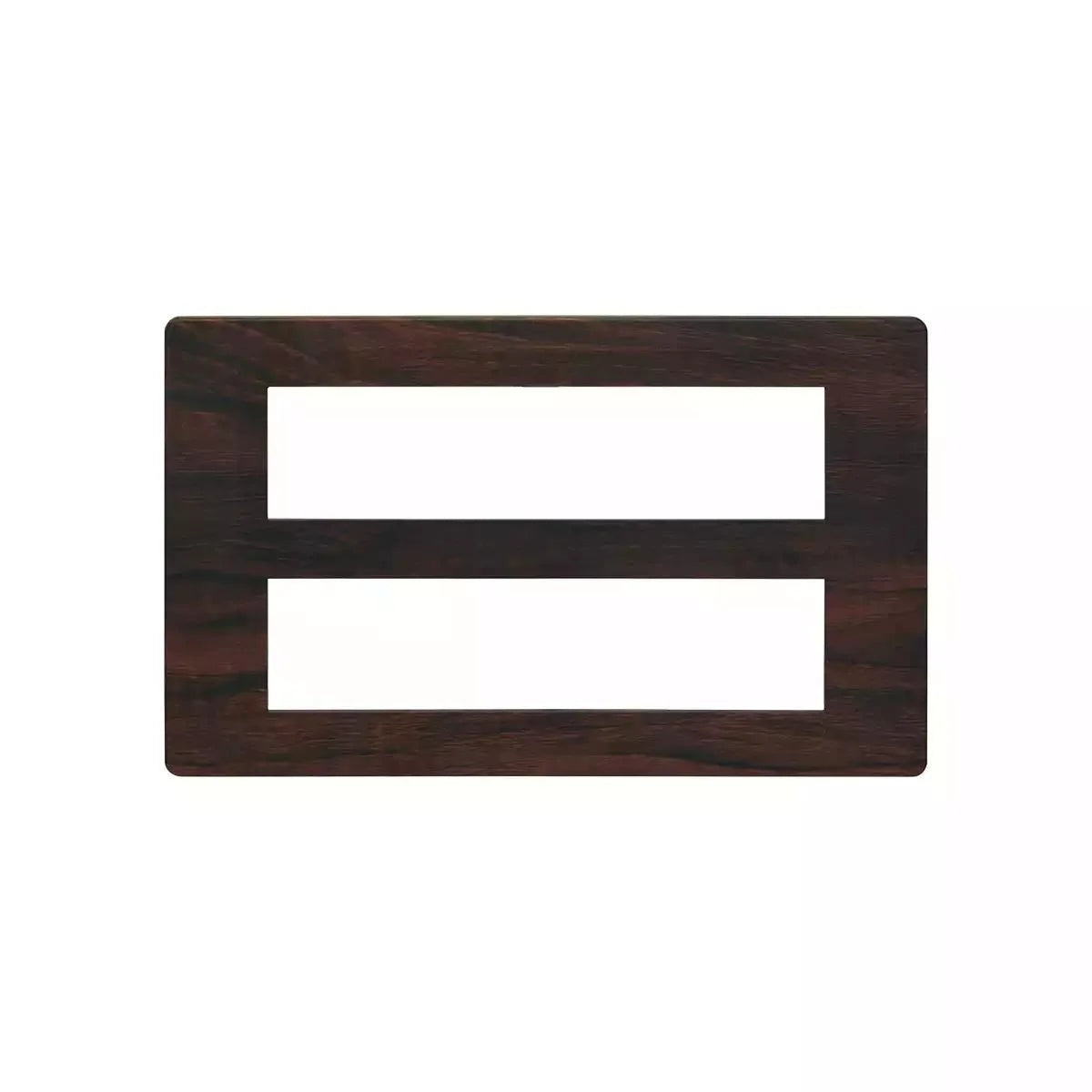 L&T (Lauritz Knudsen)  Entice Cover Plates with Grid Frames -Wooden finishes
