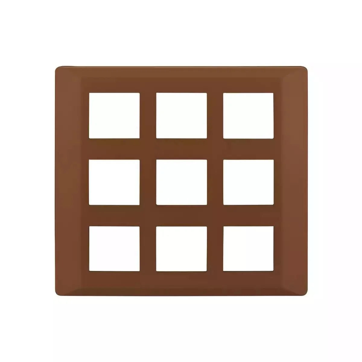 L&T (Lauritz Knudsen)  Entice Cover Plates without Grid Frames- Vibrant Shades