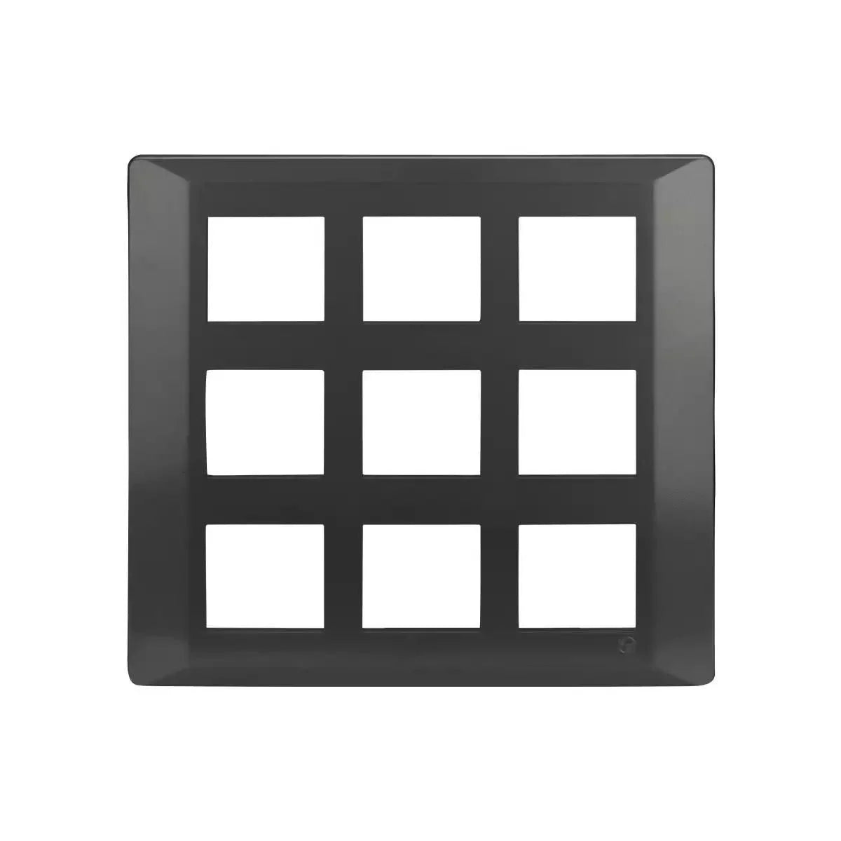 L&T (Lauritz Knudsen)  Entice Cover Plates without Grid Frames- Vibrant Shades