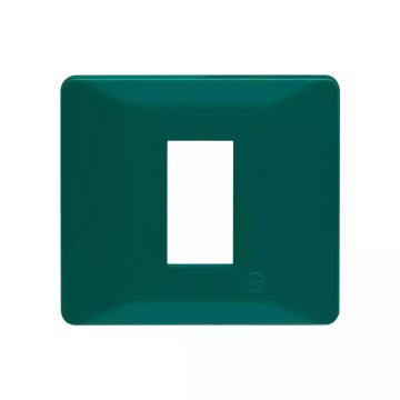 L&T (Lauritz Knudsen)  Entice Cover Plates without Grid Frames- Vivid Shades