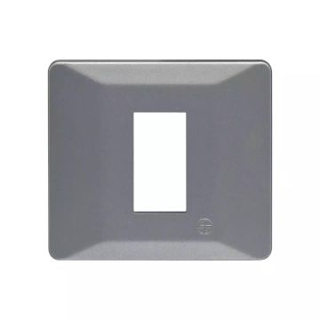 L&T (Lauritz Knudsen)  Entice Cover Plates without Grid Frames- Vivid Shades