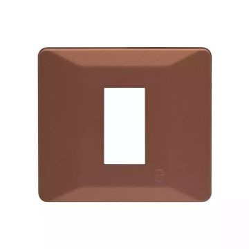 L&T (Lauritz Knudsen)  Entice Cover Plates without Grid Frames- Vibrant Shades