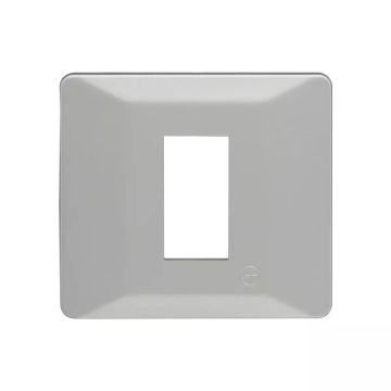 L&T (Lauritz Knudsen)  Entice Cover Plates without Grid Frames- Vivid Shades