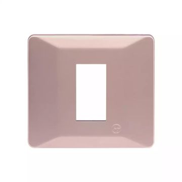 L&T (Lauritz Knudsen)  Entice Cover Plates without Grid Frames- Vibrant Shades