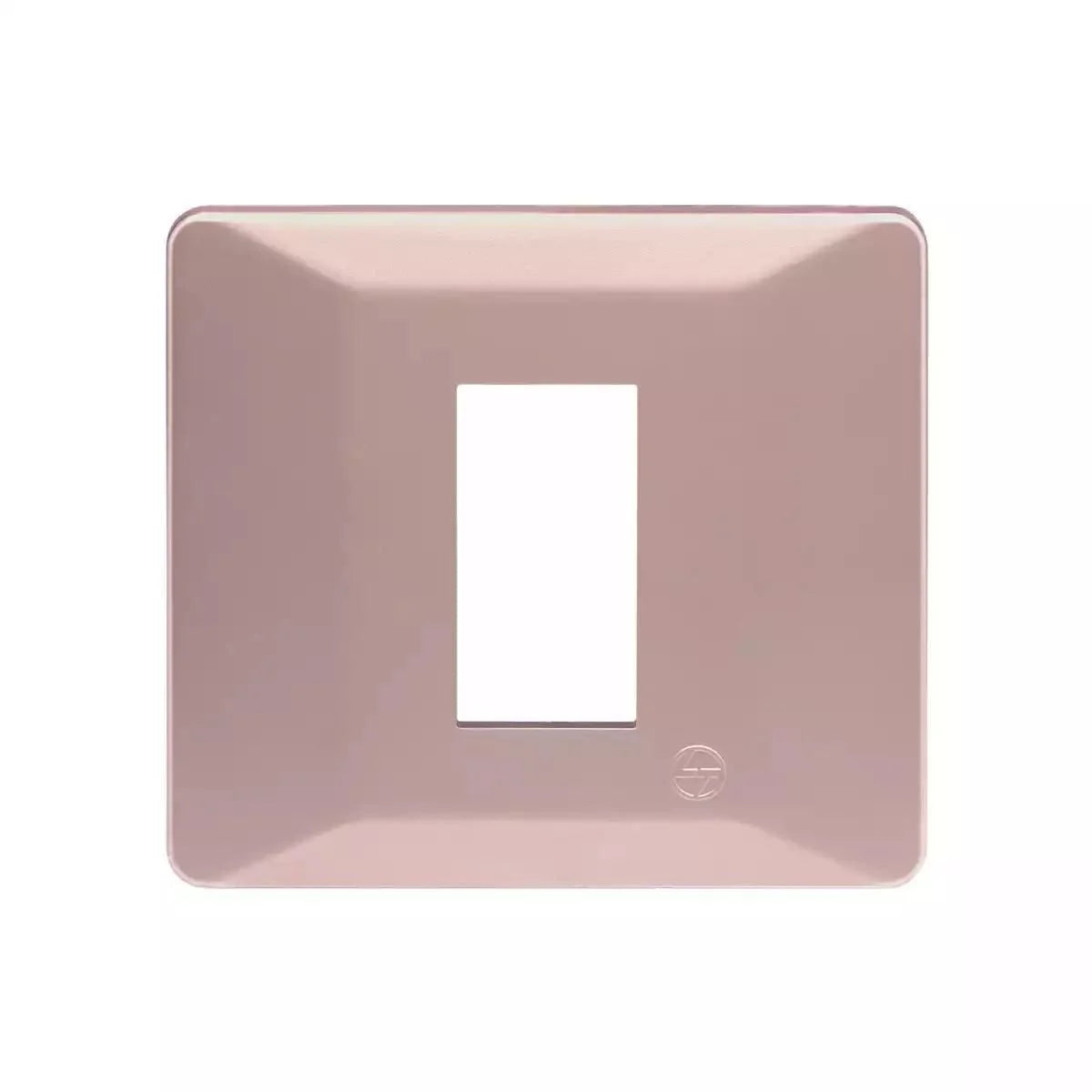 L&T (Lauritz Knudsen)  Entice Cover Plates without Grid Frames- Vibrant Shades