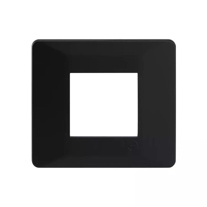 L&T (Lauritz Knudsen)  Entice Cover Plates without Grid Frames- Vivid Shades