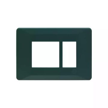 L&T (Lauritz Knudsen)  Entice Cover Plates without Grid Frames- Vivid Shades