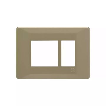 L&T (Lauritz Knudsen)  Entice Cover Plates without Grid Frames- Vivid Shades