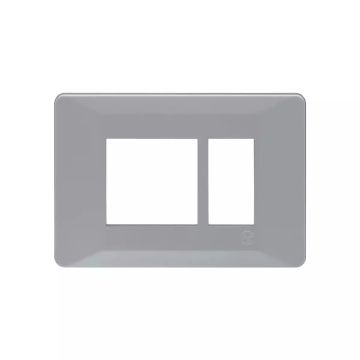 L&T (Lauritz Knudsen)  Entice Cover Plates without Grid Frames- Vivid Shades