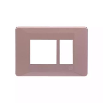 L&T (Lauritz Knudsen)  Entice Cover Plates without Grid Frames- Vibrant Shades