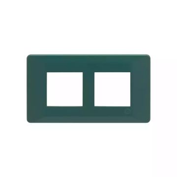 L&T (Lauritz Knudsen)  Entice Cover Plates without Grid Frames- Vivid Shades