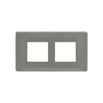 L&T (Lauritz Knudsen)  Entice Cover Plates without Grid Frames- Vibrant Shades