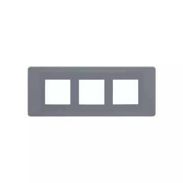 L&T (Lauritz Knudsen)  Entice Cover Plates without Grid Frames- Vivid Shades