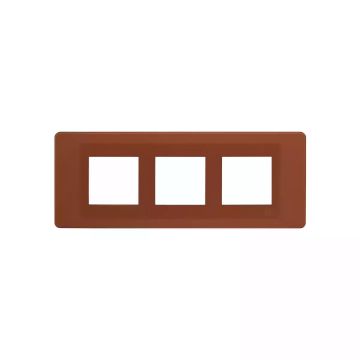 L&T (Lauritz Knudsen)  Entice Cover Plates without Grid Frames- Vibrant Shades