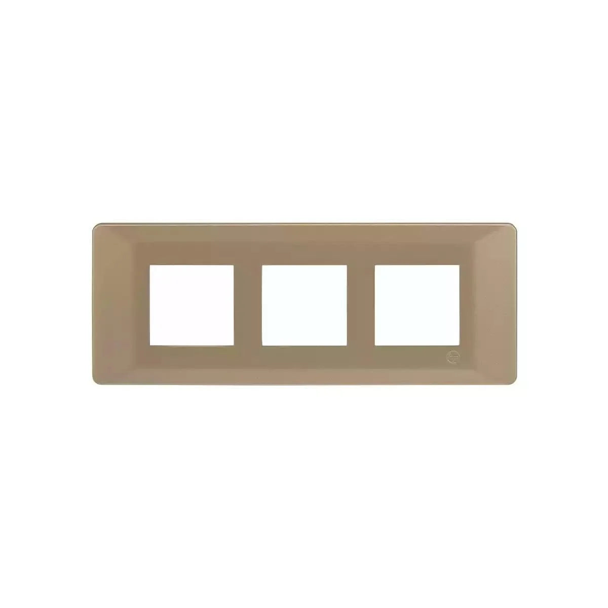 L&T (Lauritz Knudsen)  Entice Cover Plates without Grid Frames- Vibrant Shades