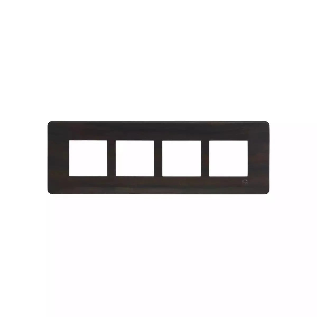 L&T (Lauritz Knudsen)  Entice Cover Plates with Grid Frames -Wooden finishes