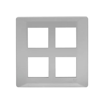 L&T (Lauritz Knudsen)  Entice Cover Plates without Grid Frames- Vivid Shades