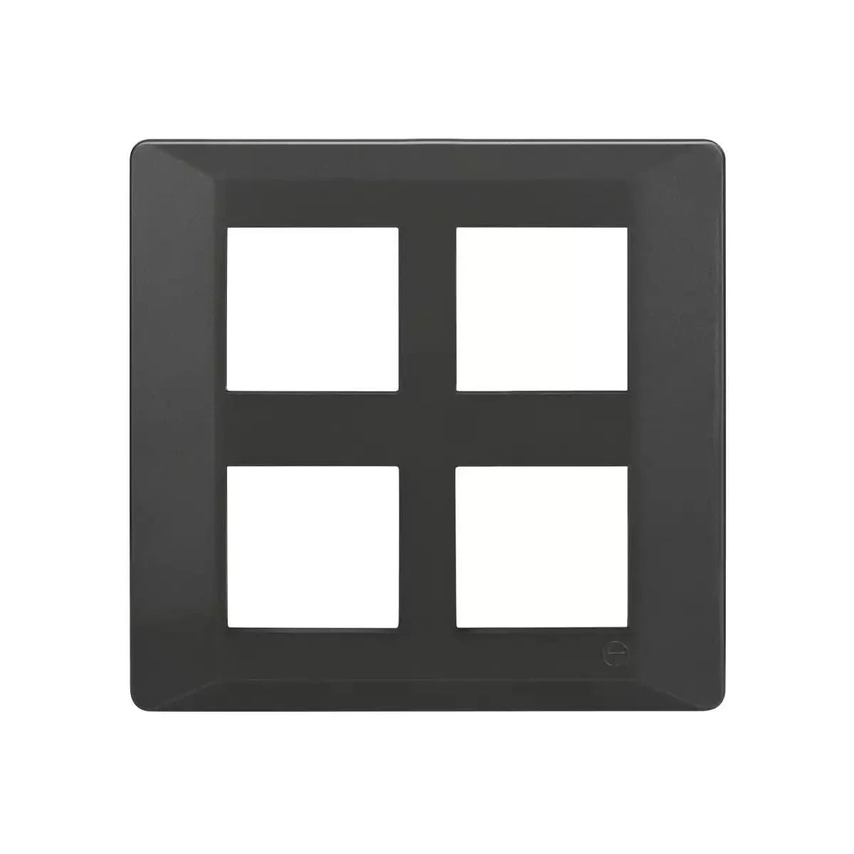 L&T (Lauritz Knudsen)  Entice Cover Plates without Grid Frames- Vibrant Shades